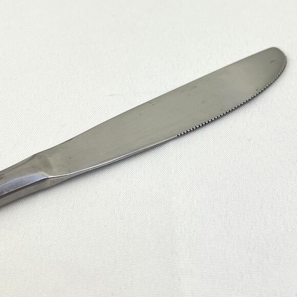 Stylecraft SYF2 T&N Single Rose Satin 8-3/8" Dinner Knife 12pcs Stainless Japan - Picture 14 of 14